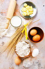 Image showing ingredients for baking