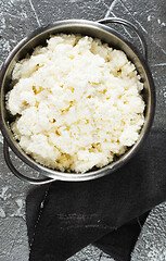 Image showing cottage cheese