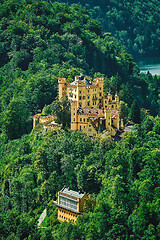 Image showing Hohenschwangau Castle in Germany