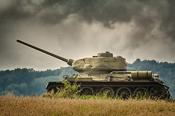 Image showing Tank of World War 2