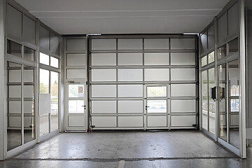 Image showing Big Garage Door