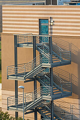 Image showing Fire Escape Staircase