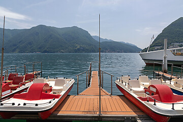 Image showing Paddle Boats