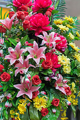 Image showing Artificial Bouquet Flowers
