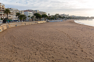 Image showing Croisette Beach Cannes