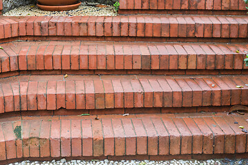 Image showing Bricks Staircase