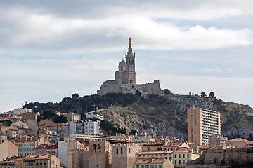 Image showing Basilica Marseille France