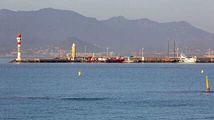 Image showing Lighthouse Pier Cannes