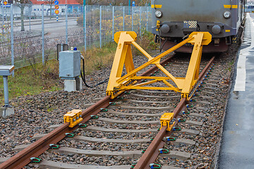 Image showing Buffer Stop