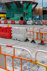 Image showing Road Works Barrier