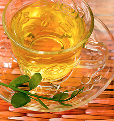 Image showing Chinese Tea Drink Indicates Refreshment Wellness And Refreshments  