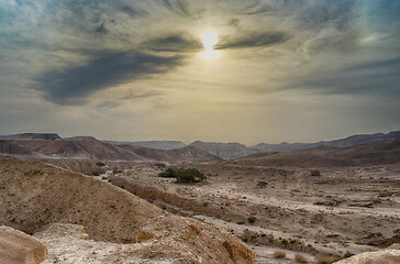 Image showing Travel in Israel negev desert landscape