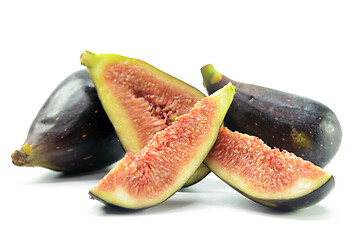 Image showing Ripe fig fruits