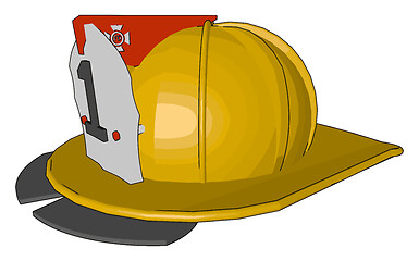 Image showing Safety Helmet Picture vector or color illustration