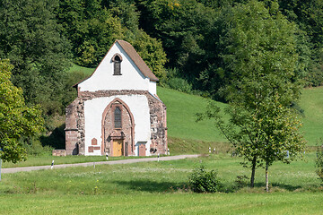 Image showing Remaining building of the monastery Tennenbach, Germany
