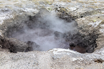 Image showing geothermal activity at Rotorua in New Zealand