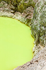 Image showing geothermal activity at Rotorua in New Zealand