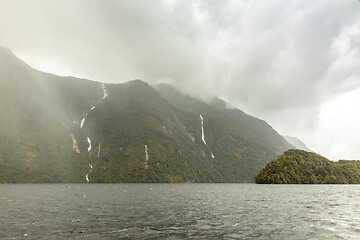 Image showing Fiordland National Park New Zealand