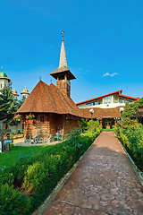 Image showing Wooden Church in Saint George Monastery