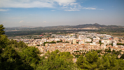 Image showing view over xativa