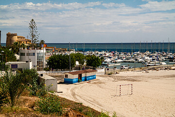 Image showing Pilar marina view