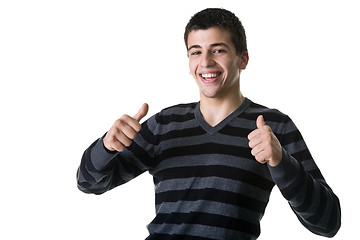 Image showing Thumbs up