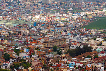 Image showing central Antananarivo cityscape, Tana, capital of Madagascar