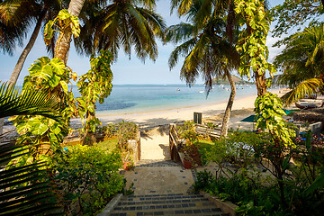 Image showing Paradise beach in Nosy Be, Madagascar