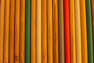 Image showing Colored Wood