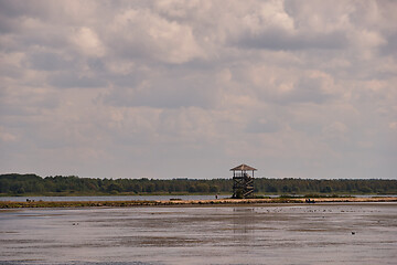 Image showing Peaceful Liepaja Lake in summer