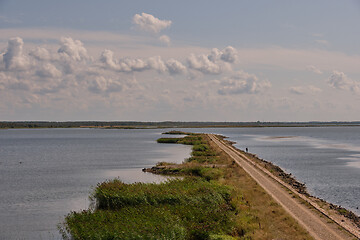 Image showing Peaceful Liepaja Lake in summer