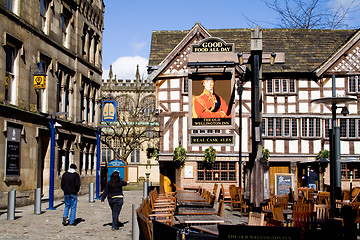 Image showing Old English pub
