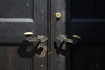 Image showing Door handles