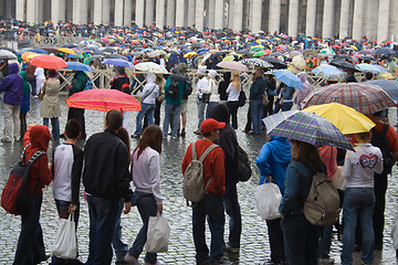 Image showing Umbrellas 
