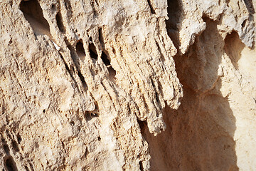 Image showing Sandstone stone surface.