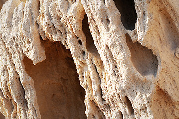 Image showing Sandstone stone surface.