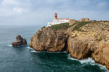 Image showing Lighthouse of Cabo Sao Vicente