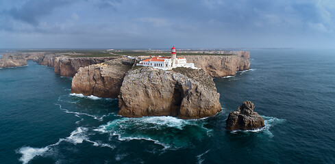 Image showing Lighthouse of Cabo Sao Vicente