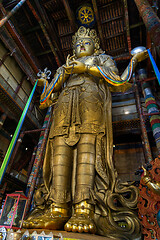 Image showing Buddha Statue in monastery