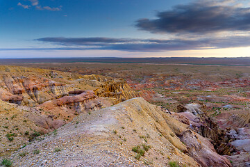 Image showing Canyons Tsagaan suvarga in Mongolia