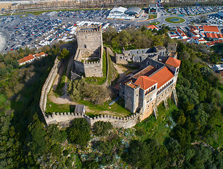 Image showing Medieval Castle in Leiria Portugal