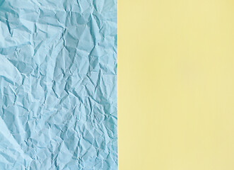 Image showing crumpled and smooth paper