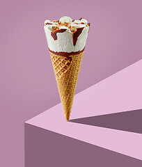 Image showing ice cream cone 