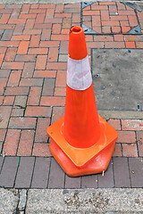 Image showing One Traffic Cone