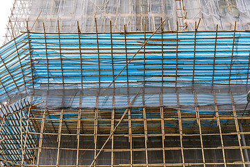 Image showing Bamboo Scaffolding Safety