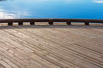 Image showing Decking Patio