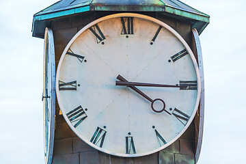 Image showing White Clock