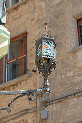 Image showing Street Light San Marino