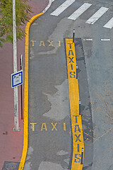 Image showing Taxi Lane