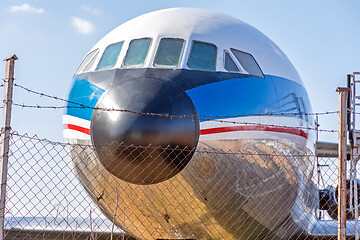 Image showing Barbed Wire Airplane